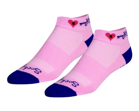 Sockguy Women's 1" Socks (Unlock) (S/M)