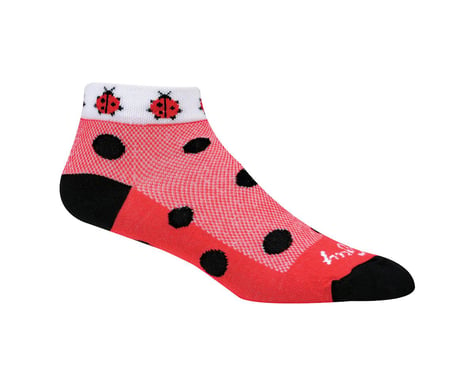Sockguy 2" Socks (Ladybug)
