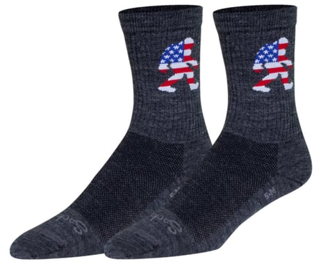 Sockguy 6" Wool Socks (Big Foot USA) (S/M)