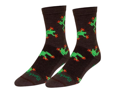 Sockguy 6" Socks (Tree Frogs) (S/M)