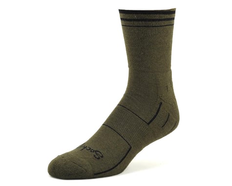Sockguy 4" Wool Socks (Olive)