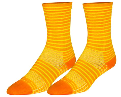 Sockguy 6" SGX Socks (Gold Stripes) (L/XL)