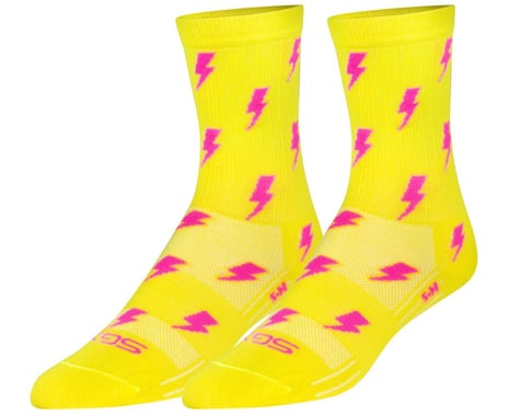 Sockguy 6" SGX Socks (Lit Yellow) (L/XL)