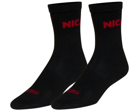 Sockguy 6" SGX Socks (Nica Black) (S/M)