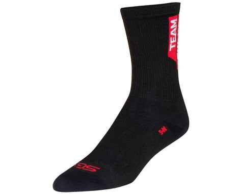 Sockguy 6" SGX Socks (Team Skinny Legs) (Red)