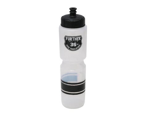 Soma Further Extra Large Cycling Water Bottle (Clear/Black) (Pull-Open) (36oz)