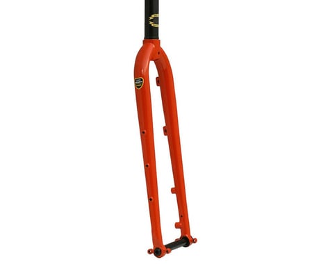 Soma Wolverine Unicrown CX Fork (Pumpkin) (15mm Thru Axle) (700c)