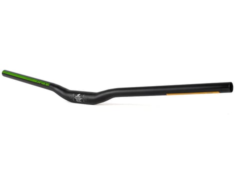Spank Spoon 800 Mountain Bike Handlebar (Black/Green) (31.8mm) (20mm Rise) (800mm)