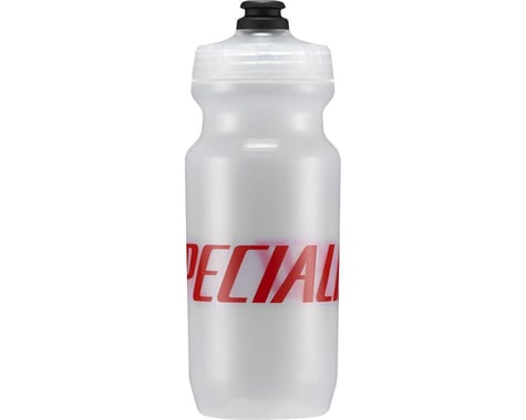 Specialized Little Big Mouth Water Bottle (Wordmark Transparet) (21oz)