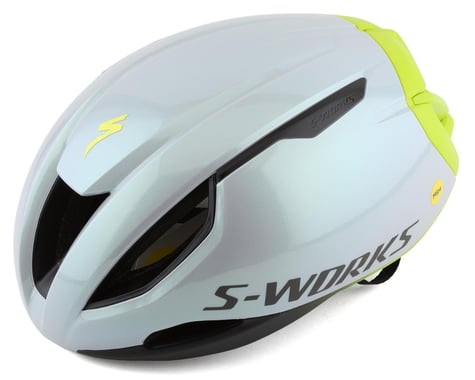 Specialized S-Works Evade 3 Road Helmet (Hyper Green/Dove Grey) (S)