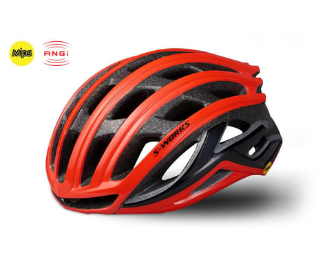 Specialized S-Works Prevail II Road Helmet w/ ANGi (Rocket Red)