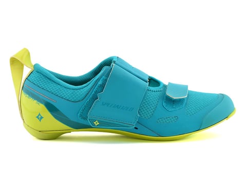 Specialized Women's Trivent SC Tri Shoes (Turquoise/Hyper Green) (36)