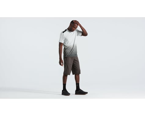 Specialized Men's Trail Short Sleeve Jersey (Dove Grey Spray) (L)