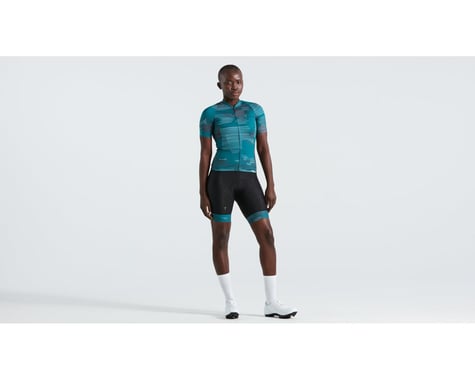 Specialized Women's SL Blur Short Sleeve Jersey (Tropical Teal) (M)