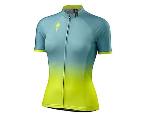 Specialized SL Pro Women's Jersey (Turquoise Fade) (L)