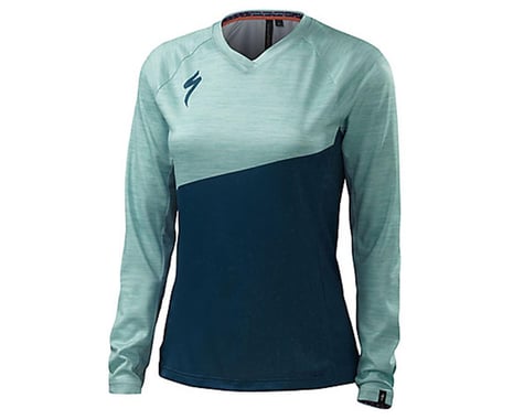 Specialized Andorra Comp Long Sleeve Women's Jersey (Turquoise) (S)