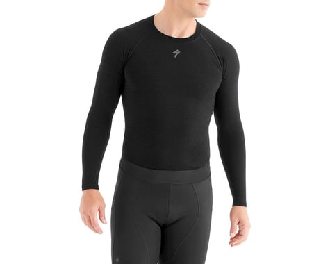 Specialized Seamless Merino Long Sleeve Base Layer (Black) (S)