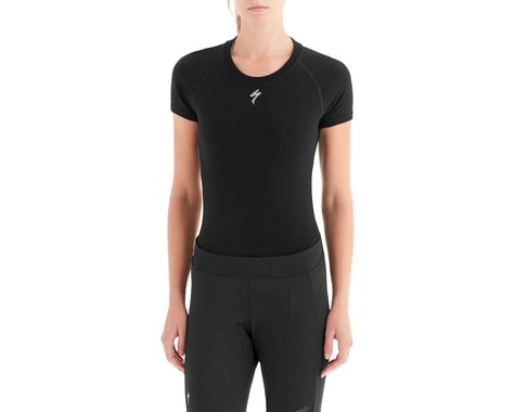 Specialized Women's Seamless Merino Short Sleeve Base Layer (Black)