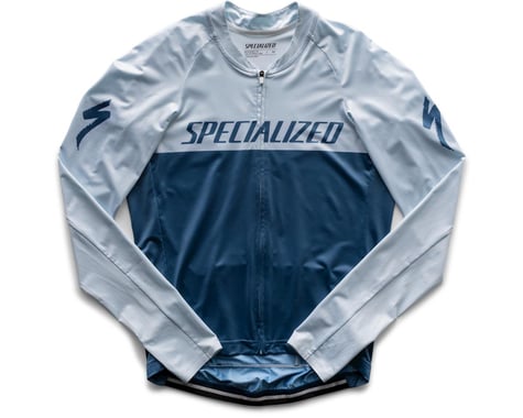 Specialized Men's SL Air Long Sleeve Jersey (Storm Grey/Ice Blue Team)