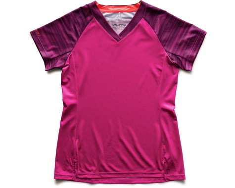 Specialized Andorra Short Sleeve Jersey (Cast Berry/Acid Purple Lightspeed)