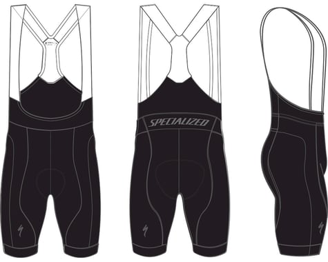 Specialized Men's SL Bib Shorts (Black) (XS)