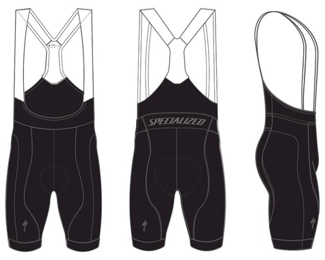 Specialized Men's SL Race Bib Shorts (Black) (2XL)
