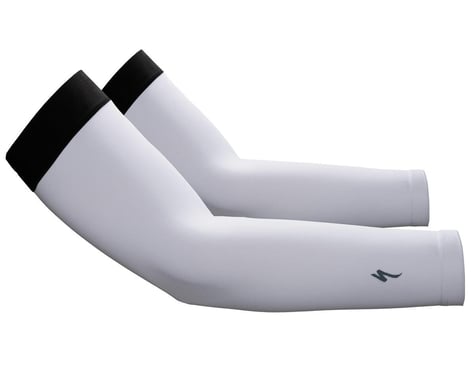 Specialized Logo Arm Covers (White) (2XL)