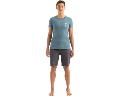 Specialized Women's S-Logo T-Shirt (Dusty Turquoise)