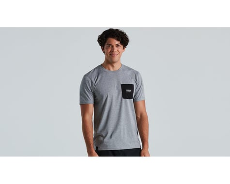 Specialized Men's Pocket Tee (Charcoal) (M)