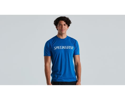 Specialized Men's Wordmark T-Shirt (Cobalt)