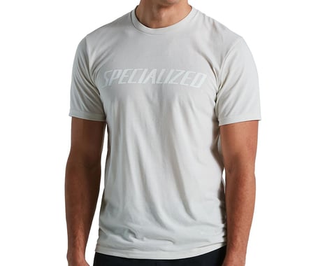 Specialized Men's Wordmark T-Shirt (Dove Grey) (M)