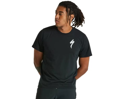 Specialized Men's S-Logo Short Sleeve Tee (Black) (L)