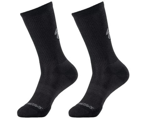 Specialized Hydrogen Vent Tall Road Socks (Black) (XL)