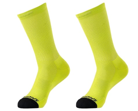 Specialized Hydrogen Vent Tall Road Socks (Hyper Green) (S)