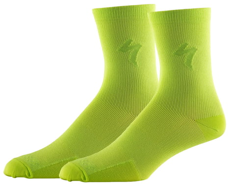Specialized Soft Air Road Tall Socks (Hyper Green) (M)