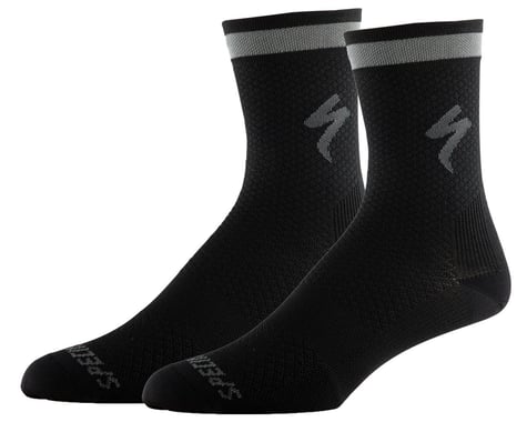 Specialized Soft Air Reflective Tall Socks (Black) (L)
