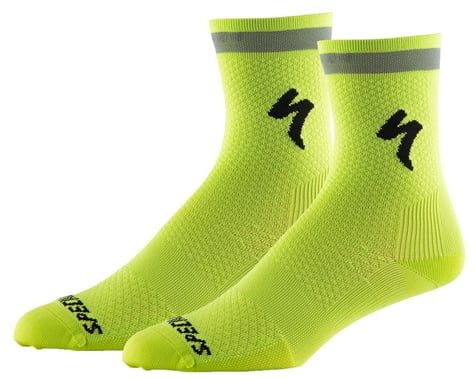 Specialized Soft Air Reflective Tall Socks (Hyper Green) (S)