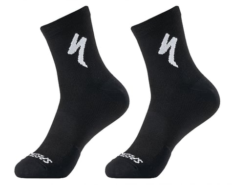 Specialized Soft Air Road Mid Socks (Black/White) (S)