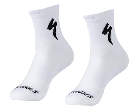 Specialized Soft Air Road Mid Socks (White/Black) (M)
