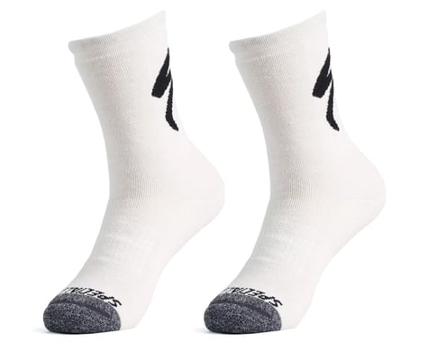 Specialized Merino Deep Winter Tall Logo Socks (White Mountains) (L)