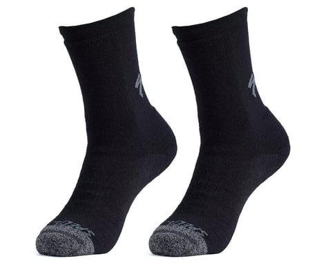 Specialized Merino Deep Winter Tall Socks (Black) (M)