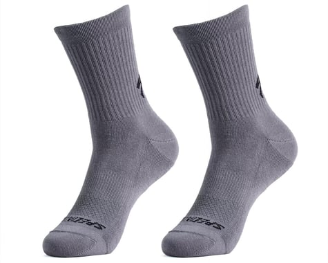Specialized Cotton Tall Socks (Smoke) (L)