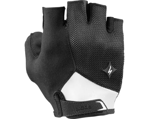 Specialized Women's Sport Short Finger Gloves (Black/White)