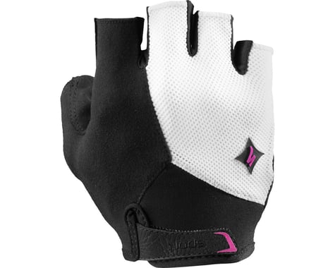 Specialized Women's Sport Short Finger Gloves (White/Pink)