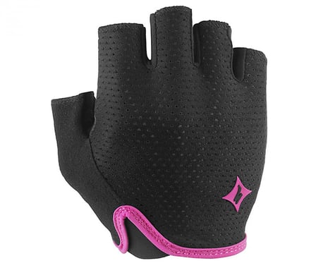 Specialized Body Geometry Grail Women's Short Finger Glove (Black/Pink)