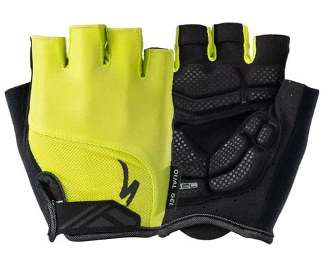 Specialized Men's Body Geometry Dual-Gel Gloves (Hyper Green) (L)