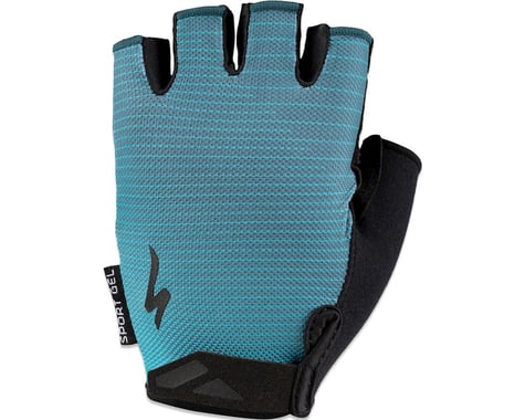 Specialized Women's Body Geometry Sport Gloves (Aqua/Dusty Turquoise Arrow)