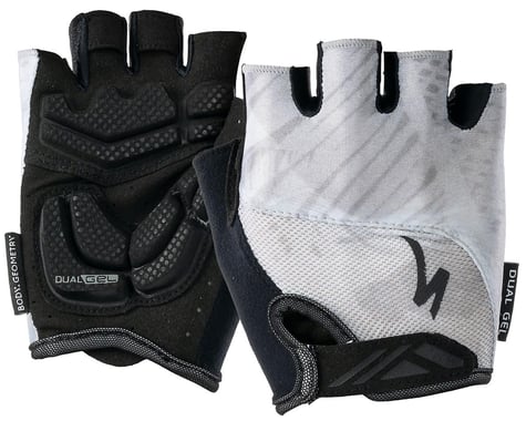 Specialized Women's Body Geometry Dual-Gel Gloves (Dove Grey Fern) (M)