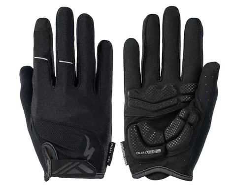 Specialized Body Geometry Dual-Gel Long Finger Gloves (Black) (2XL)