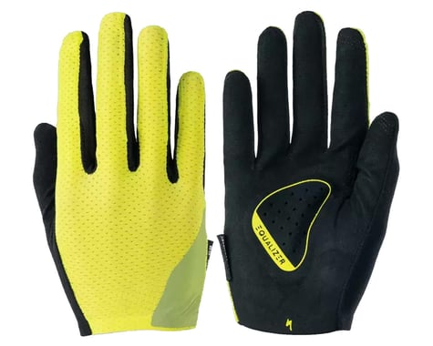 Specialized Men's Body Geometry Grail Long Finger Gloves (HyperViz) (S)